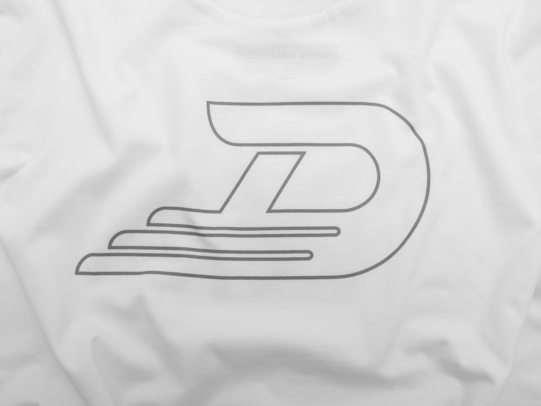 Duesenberg Organic-T "D-Outlines" White (unisex)