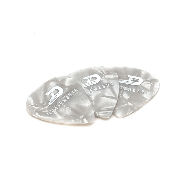 Duesenberg Zelluloid Plektren, Light Pearl