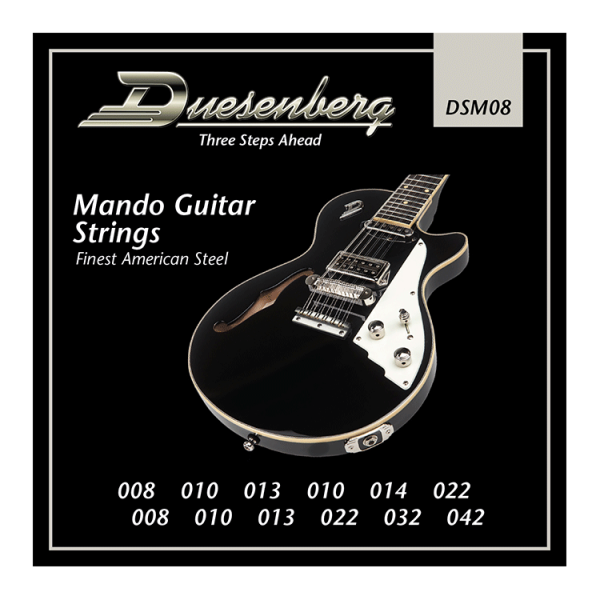 Duesenberg Nickel Wound 008-042 Mando 12-String